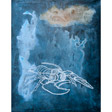 Paul Ulan-Taylor, Kung Mangkorn (Homarus Gammarus), oils and acrylics with matt over gloss varnish on canvas, 100 x 80 cm (39⅜ x 31½ in), 2015
