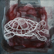 Paul Ulan-Taylor, Bandage, oils and acrylics with matte over gloss varnish on canvas, 30 x 30 cm (11¾ x 11¾ in), 2015