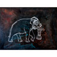Paul Ulan-Taylor, Chang (Elephas Maxiumus), oils and acrylics with matt over gloss varnish on canvas, 90 x 120 cm (35⅜ x 47¼ in), 2016